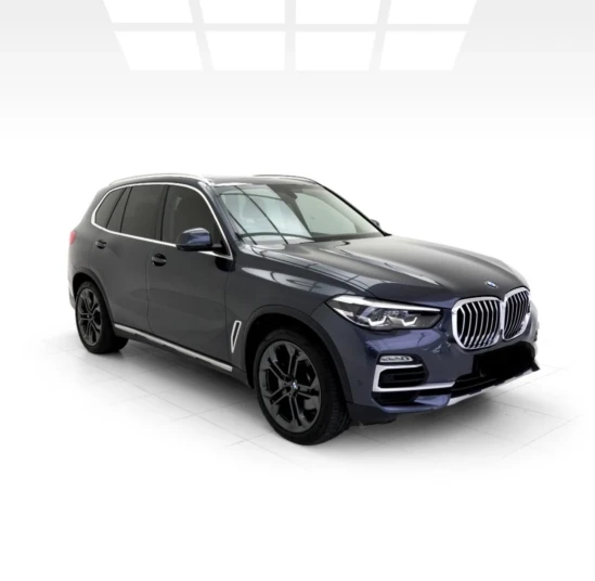 BMW X5 2023 BLUE RENTAL IN DUBAI - undefined